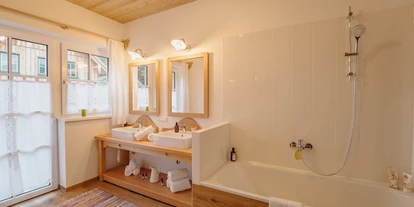 Mountainbike Urlaub - Umgebungsschwerpunkt: See - Badezimmer im Haus Grundlsee - Narzissendorf Zloam - Grundlsee
