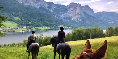 Mountainbike Urlaub - Umgebungsschwerpunkt: See - Wanderreiten im Narzissendorf Zloam - Narzissendorf Zloam - Grundlsee