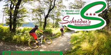 Mountainbike Urlaub - PLZ 59939 (Deutschland) - Schröders Hotelpension
