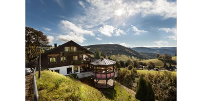 Mountainbike Urlaub - PLZ 79286 (Deutschland) - Hotel Sonnenalm Todtnauberg Hochschwarzwald 
Blick nach Süd-Osten - Bergseele Privat- & Retreathotel Schwarzwald