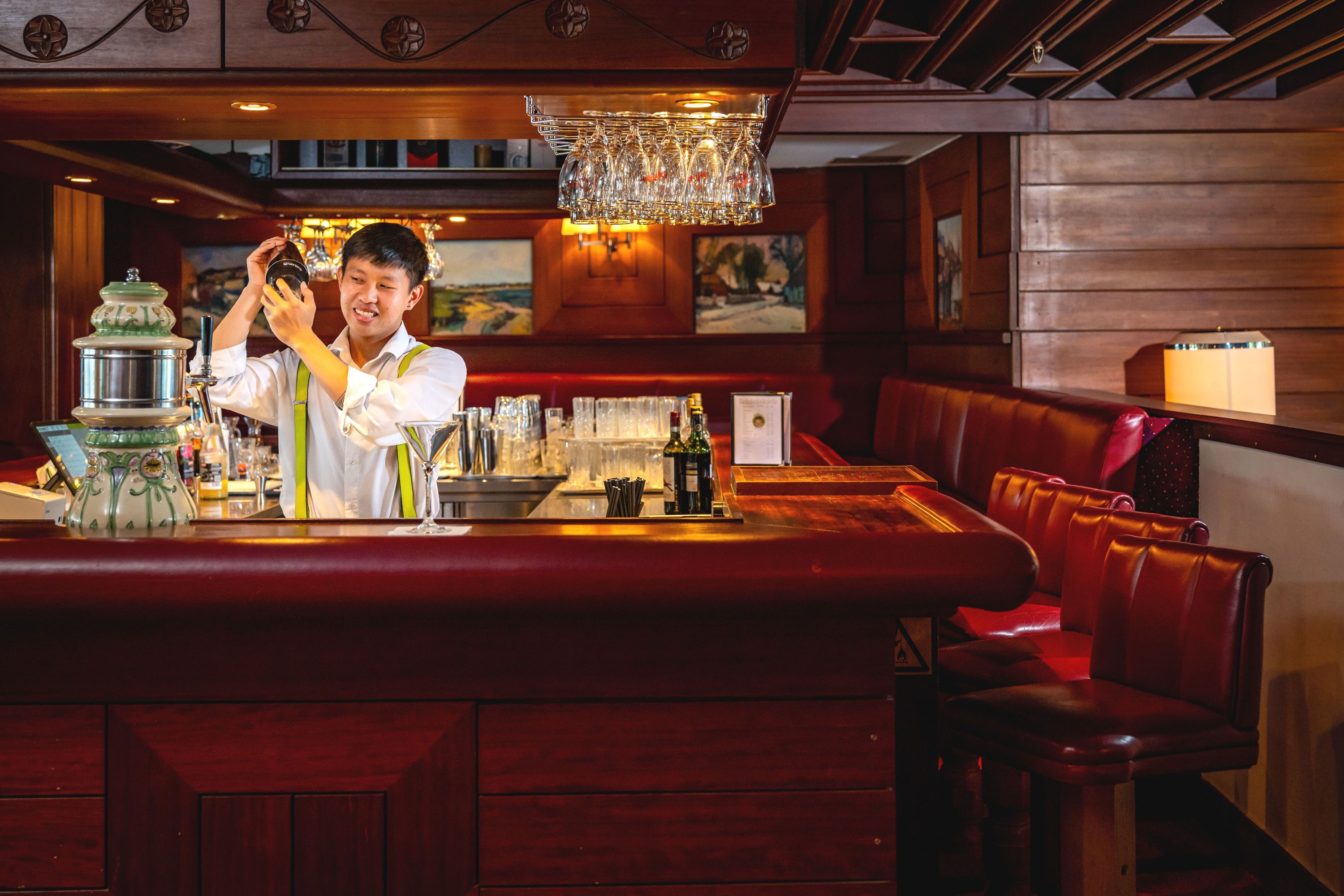 Mountainbikehotel: Lobby Bar - AHORN Harz Hotel Braunlage