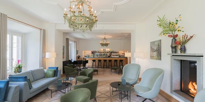 Mountainbike Urlaub - Umgebungsschwerpunkt: See - Hotelbar & Lobby - Parkhotel Margna