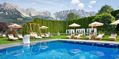 Mountainbike Urlaub - Ellmau - Outdoor-Bereich  - Sporthotel Ellmau