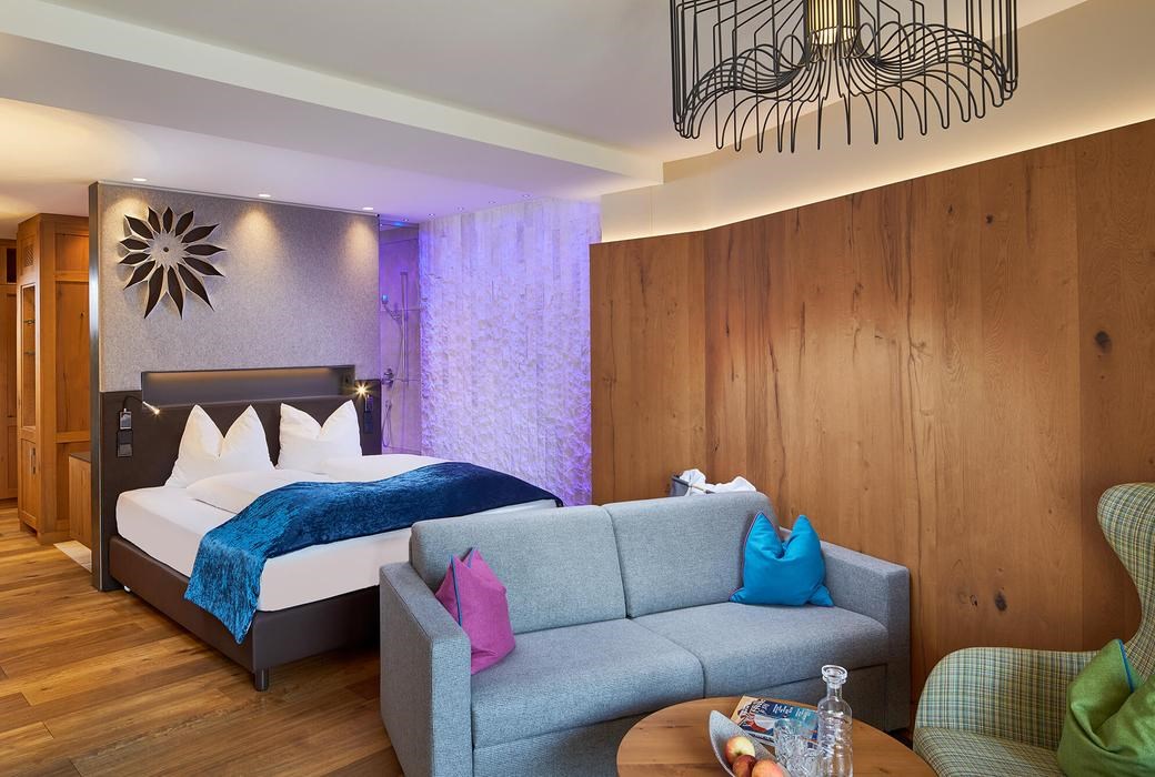 Sporthotel Ellmau Zimmerkategorien Doppelzimmer Hartkaiser 40 m²