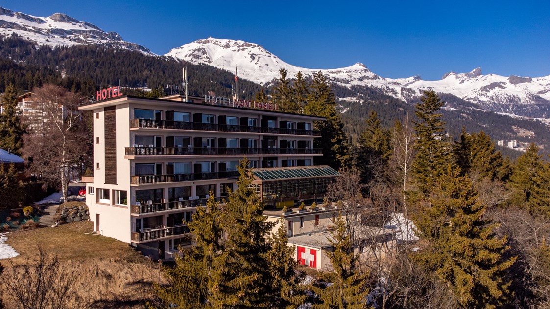 Mountainbikehotel: Un hôtel de 36 chambres, avec salon et restaurant panoramique - Hôtel-Restaurant Le Mont-Paisible ***