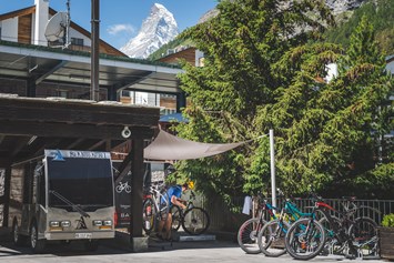 Mountainbikehotel: Bikewaschstation  - SchlossHotel Zermatt