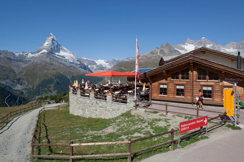 SCHLOSS Zermatt Ausflugsziele Sunnegga