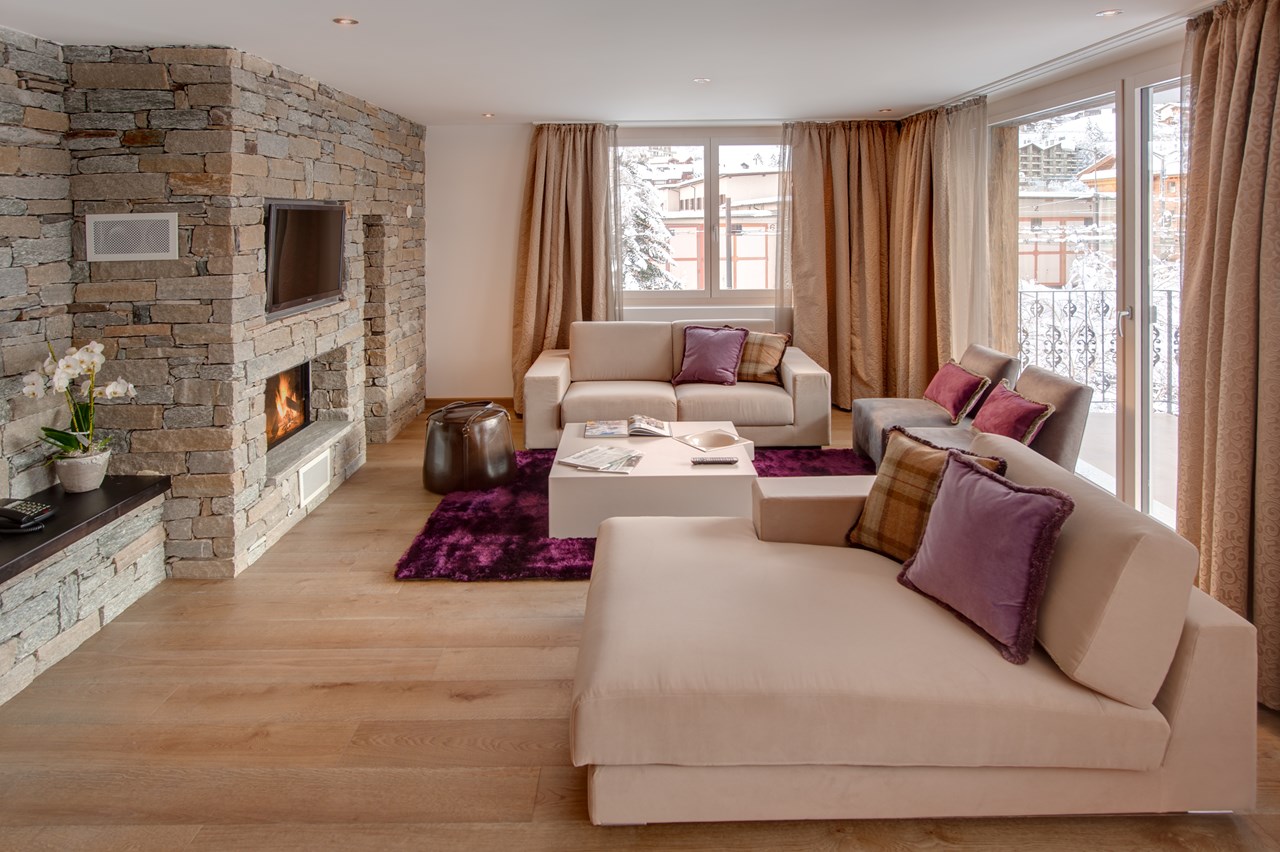 SchlossHotel Zermatt Zimmerkategorien Luxus Suite