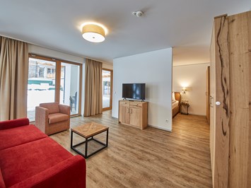 AlpenParks Hotel & Apartment Sonnleiten Saalbach Zimmerkategorien Apartment Studio Alpine ca. 46m² für 2-4 Personen