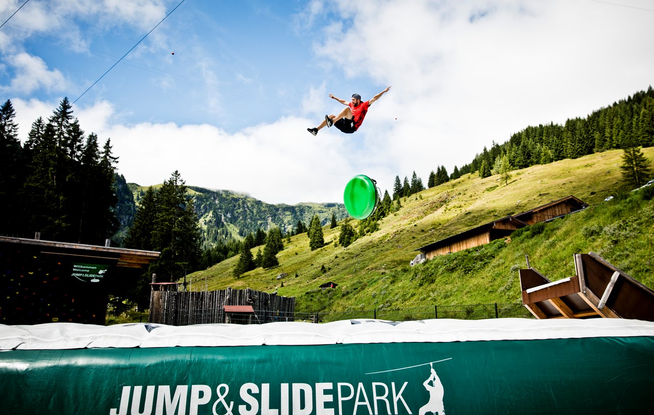 AlpenParks Hotel & Apartment Sonnleiten Ausflugsziele Jump & Slide Park