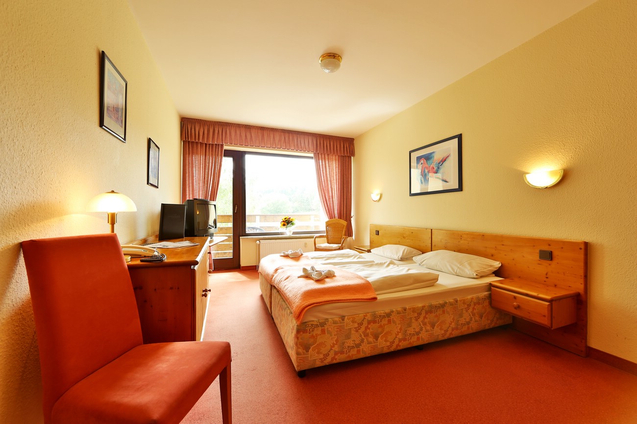 Der WOLFSHOF Zimmerkategorien Doppelzimmer Abendrot 