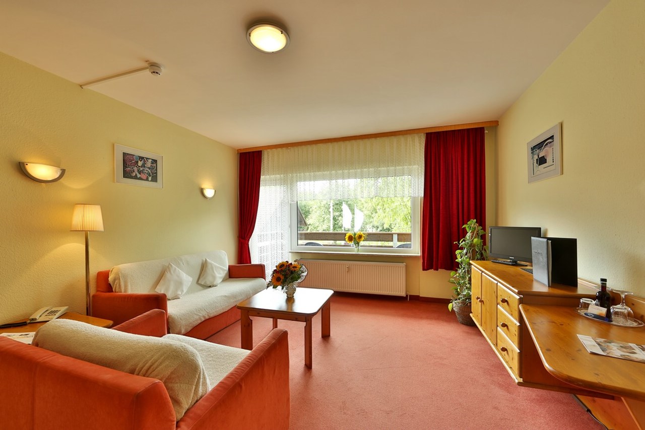 Der WOLFSHOF Zimmerkategorien Appartement Abendrot 