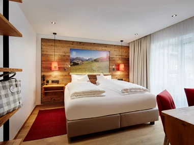 Mountainbikehotel: Doppelzimmer Natur mit Altholz - Hotel Gassner****Superior