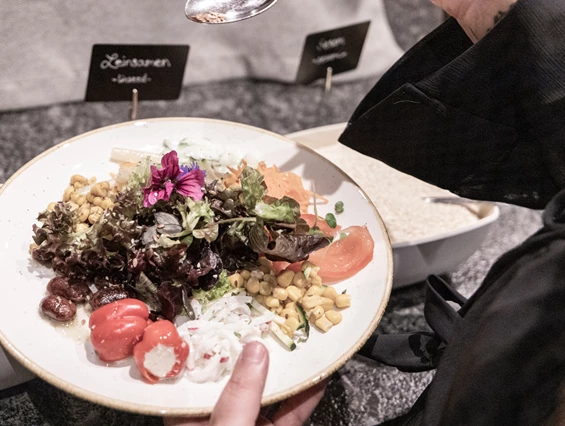 Mountainbikehotel: Genuss beim Salatbuffet - Hotel Gassner****Superior