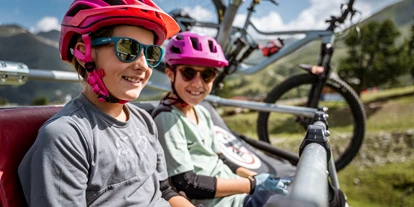 Mountainbike Urlaub - Umgebungsschwerpunkt: See - Valrunzhof direkt am Seilbahncenter