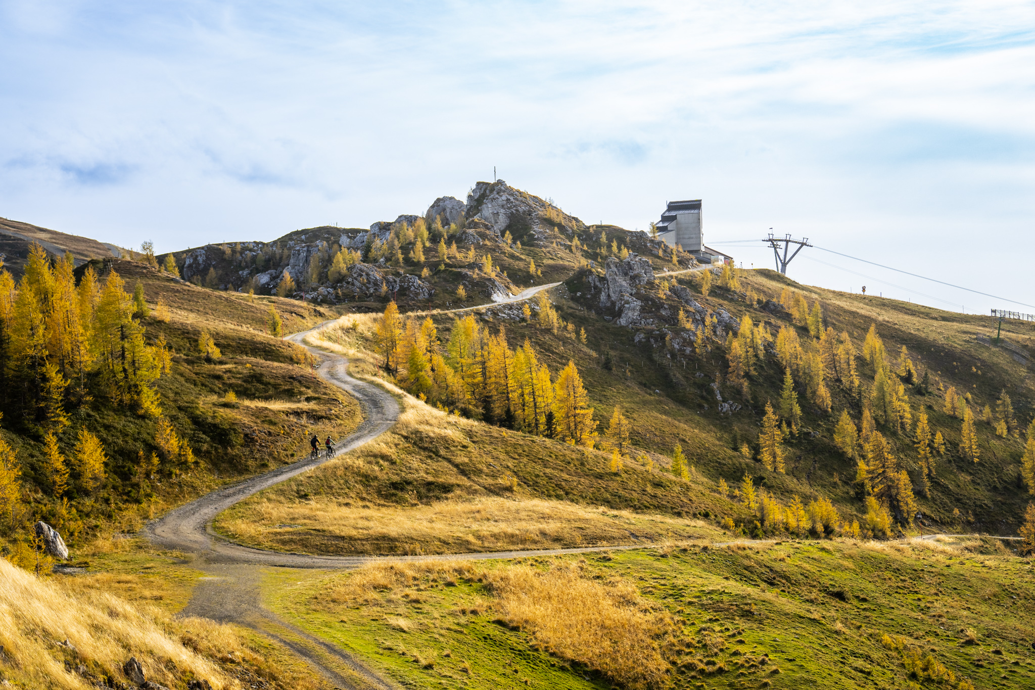Mountainbikehotel: Biken im Herbst - Trattlers Hof-Chalets