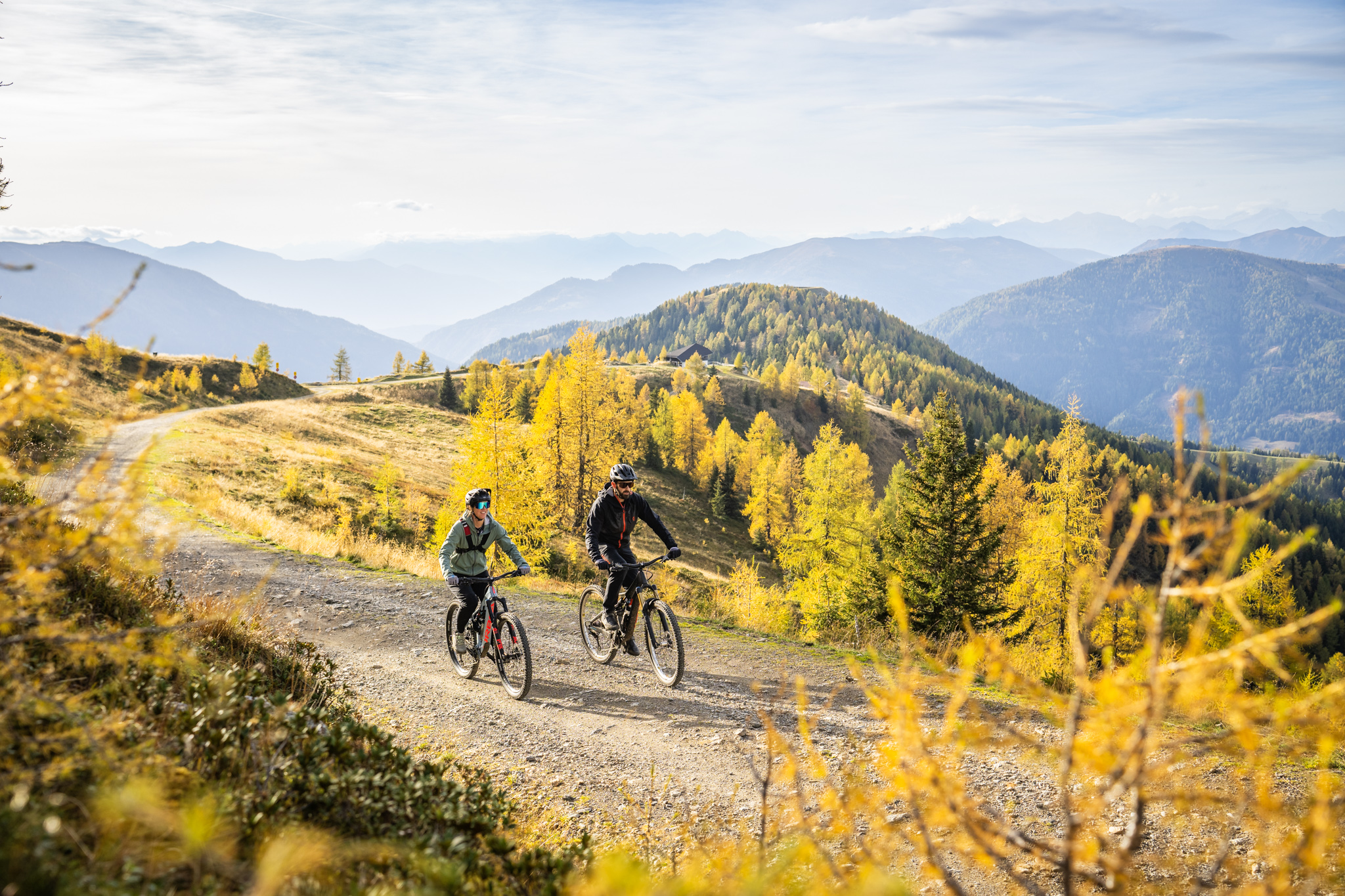 Mountainbikehotel: Biken im Herbst - Trattlers Hof-Chalets