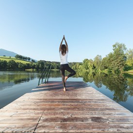 Mountainbikehotel: Yoga am Ritzensee (kostenlos und bei Schönwetter im Sommer) - Ritzenhof 4*s Hotel und Spa am See