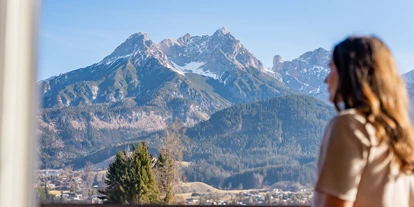 Mountainbike Urlaub - Ellmau - Aussicht auf das Steinerne Meer - Ritzenhof – Hotel und Spa am See