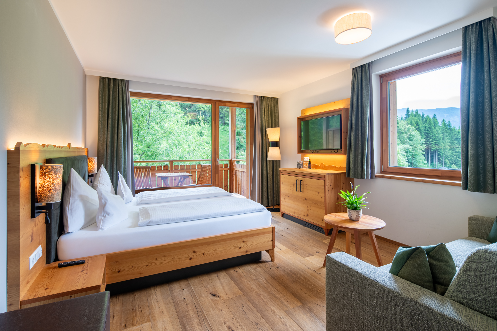 Mountainbikehotel: gemütliche Zimmer am GUTshof - Hotel GUT Trattlerhof & Chalets****S