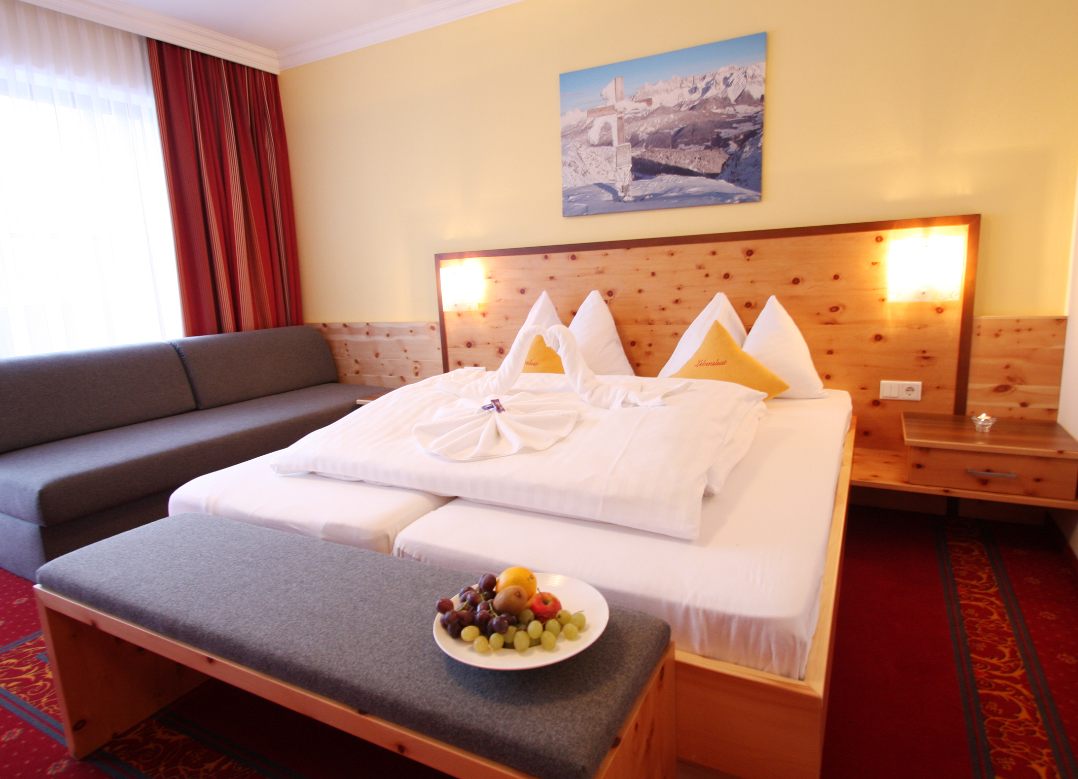 Mountainbike Urlaub - Fahrradraum: videoüberwacht - Hintersee (Hintersee) - Zimmer - Hotel Erlebniswelt Stocker