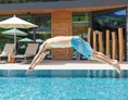 Mountainbikehotel: Pool, auch im Sommer beheizt. - Rosentalerhof Hotel & Appartements
