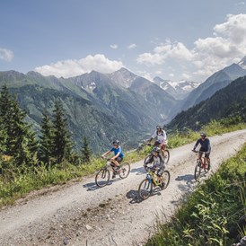 Mountainbikehotel: Fahrradtour mit der Familie - Hotel Sonnblick