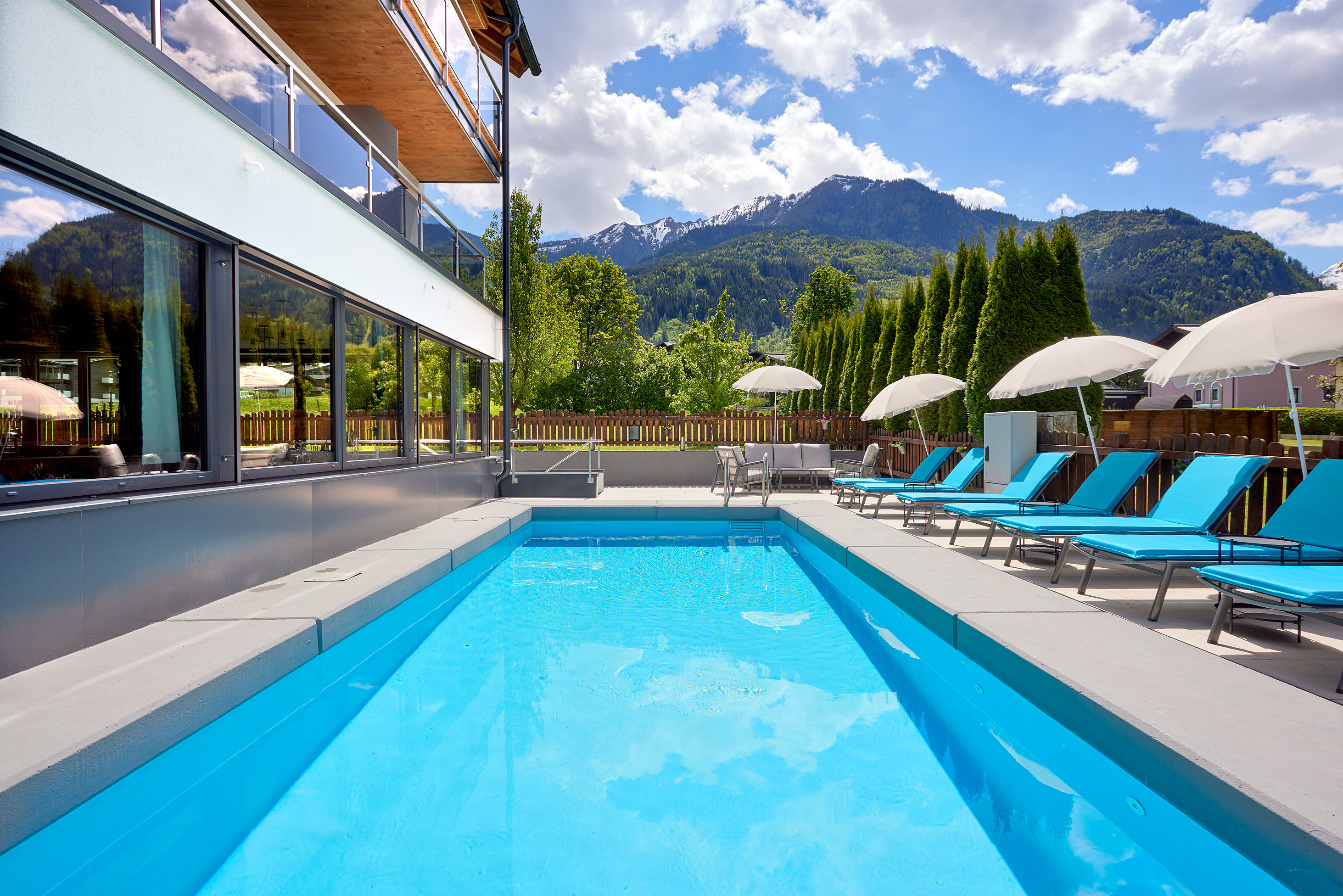 Mountainbikehotel: Poolbereich - Hotel Sonnblick