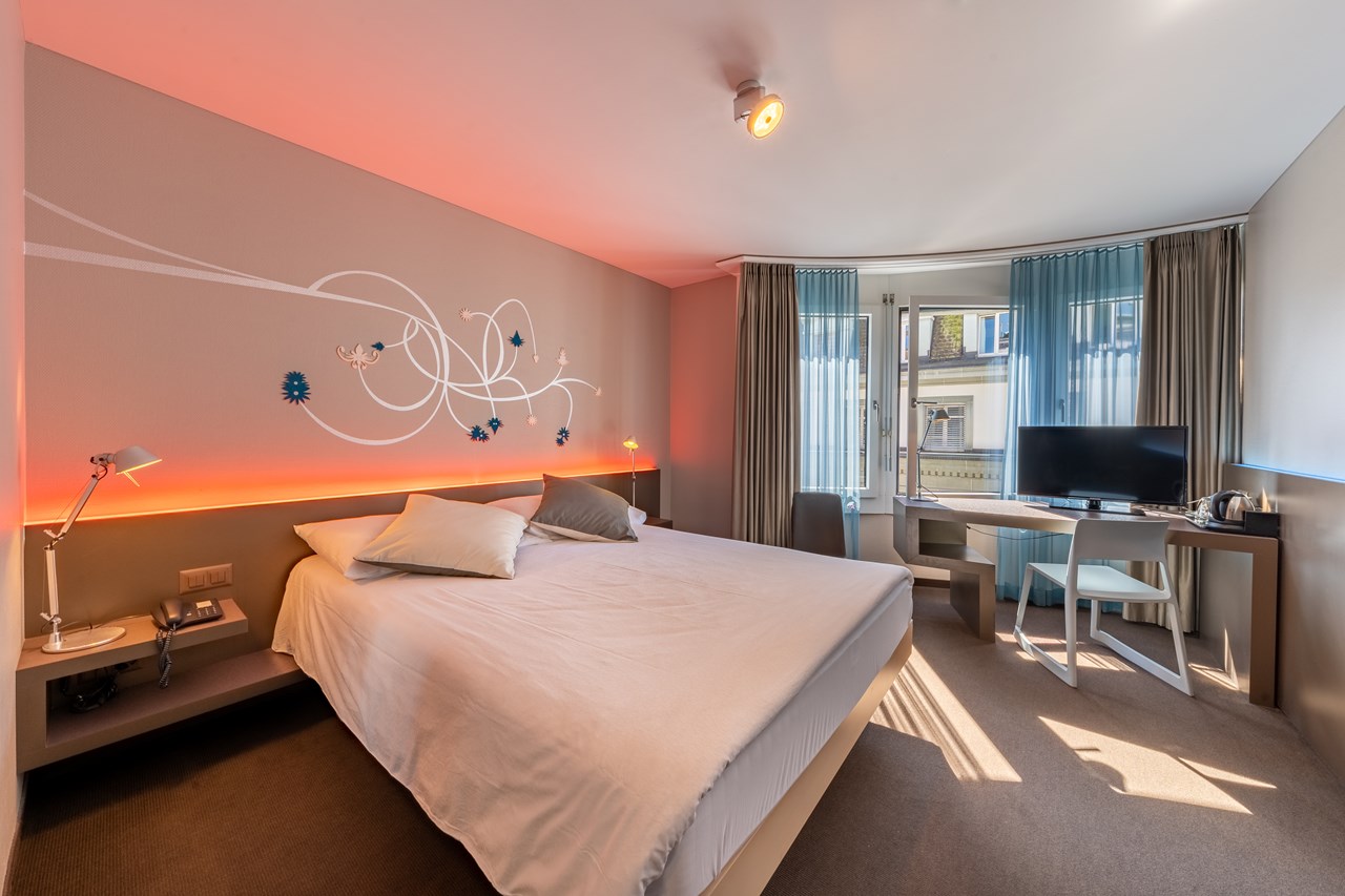 Hotel Continental Park Luzern Zimmerkategorien DESIGN Doppelzimmer