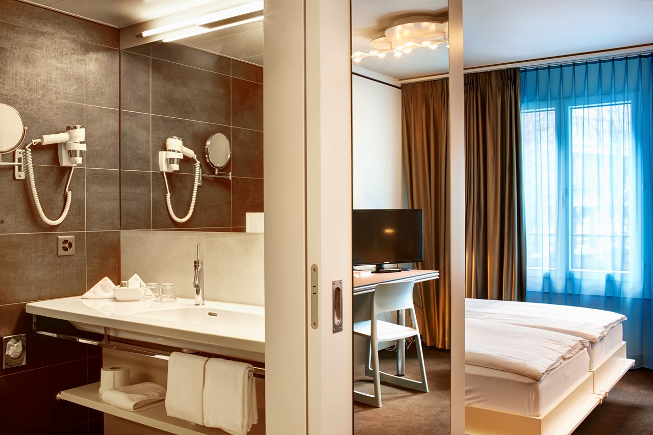 Hotel Continental Park Luzern Zimmerkategorien DESIGN Vierbettzimmer / Familienzimmer