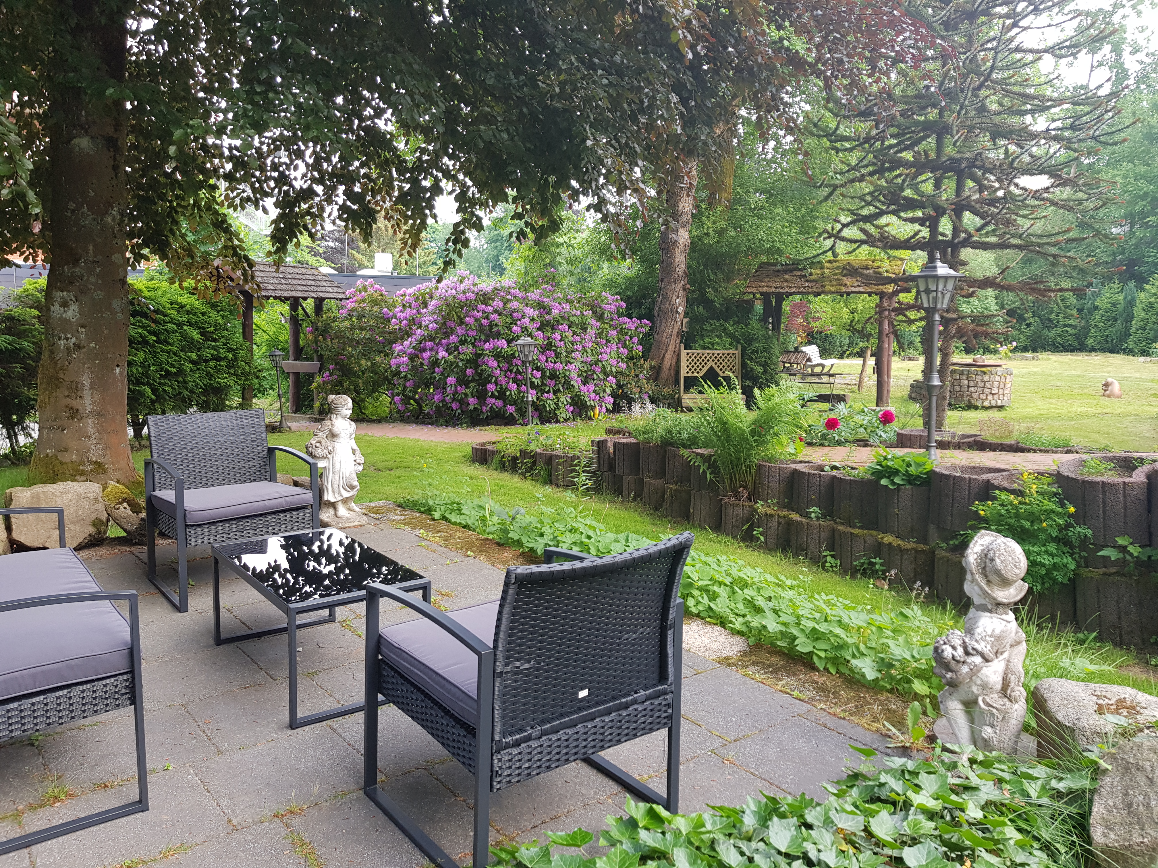 Mountainbikehotel: Garten - Hotel Paidion