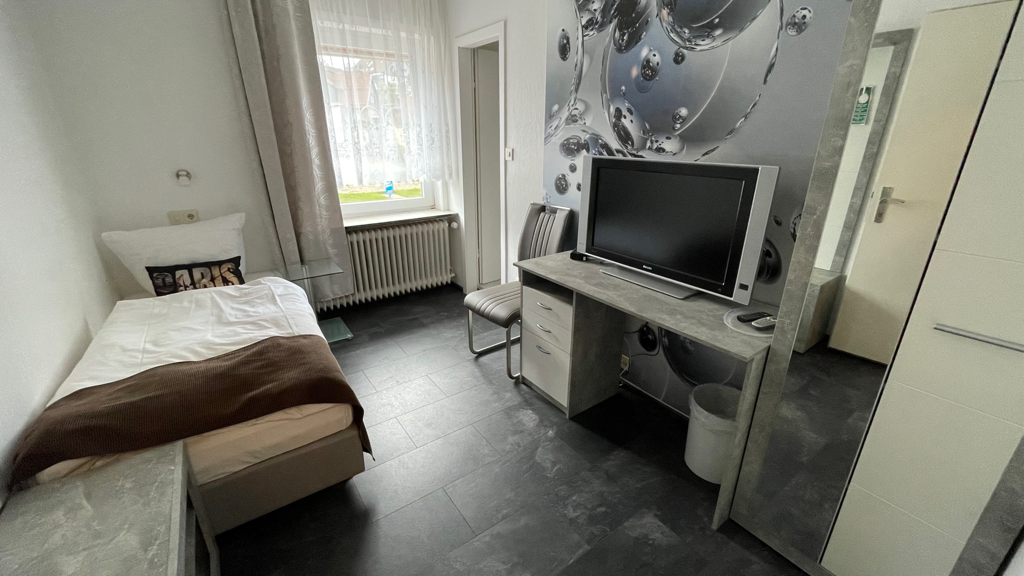 Mountainbikehotel: Einzelzimmer - Hotel Paidion