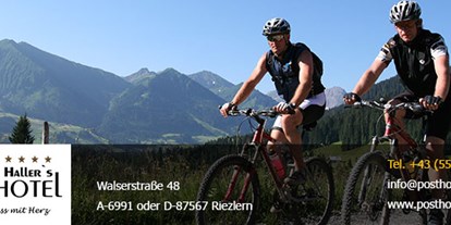 Mountainbike Urlaub - Füssen - Haller’s Posthotel