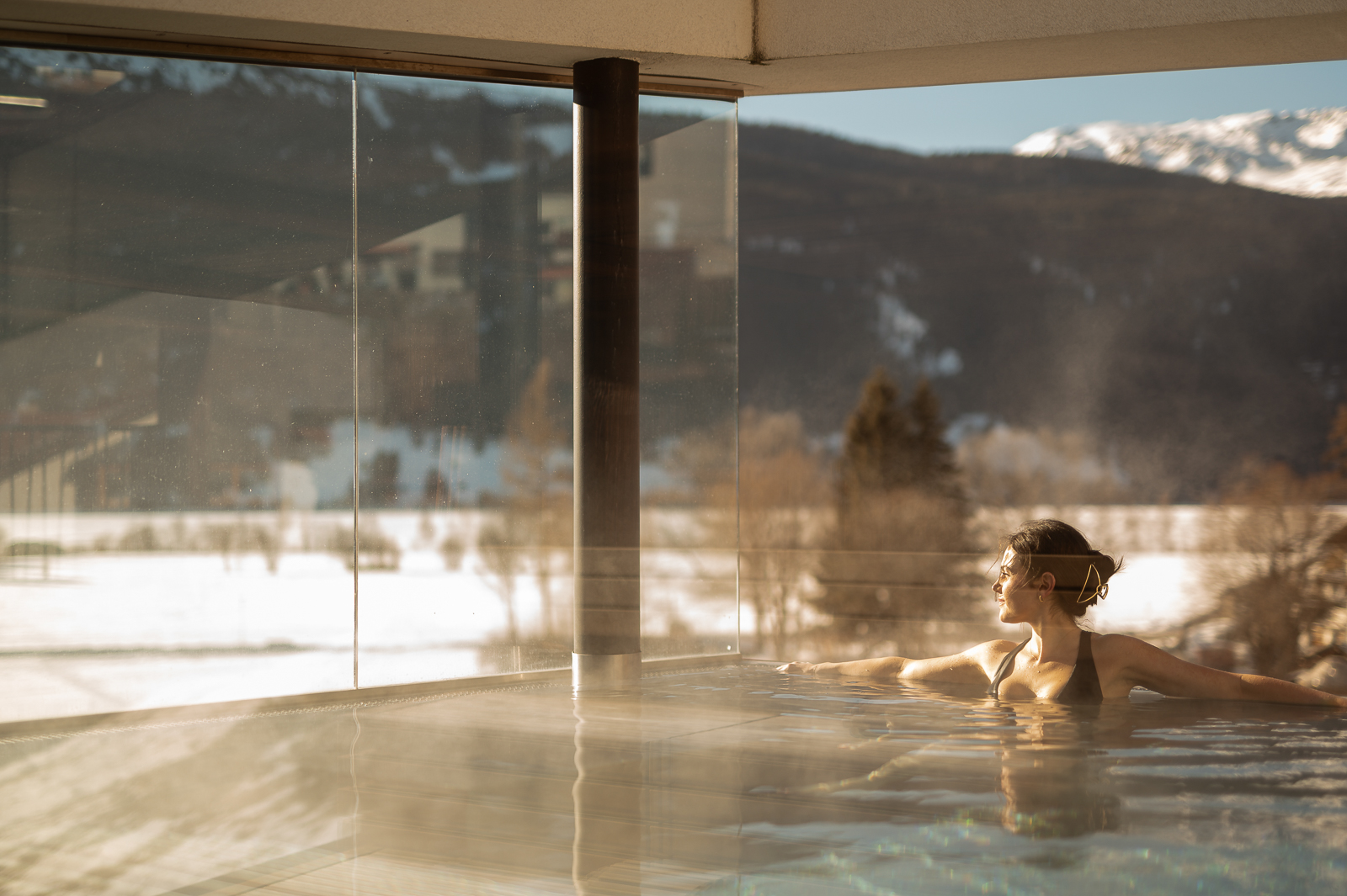 Mountainbike Urlaub - Biketransport: Bergbahnen - Plaus - Infinitypool - Aktiv und Wellnesshotel Traube Post