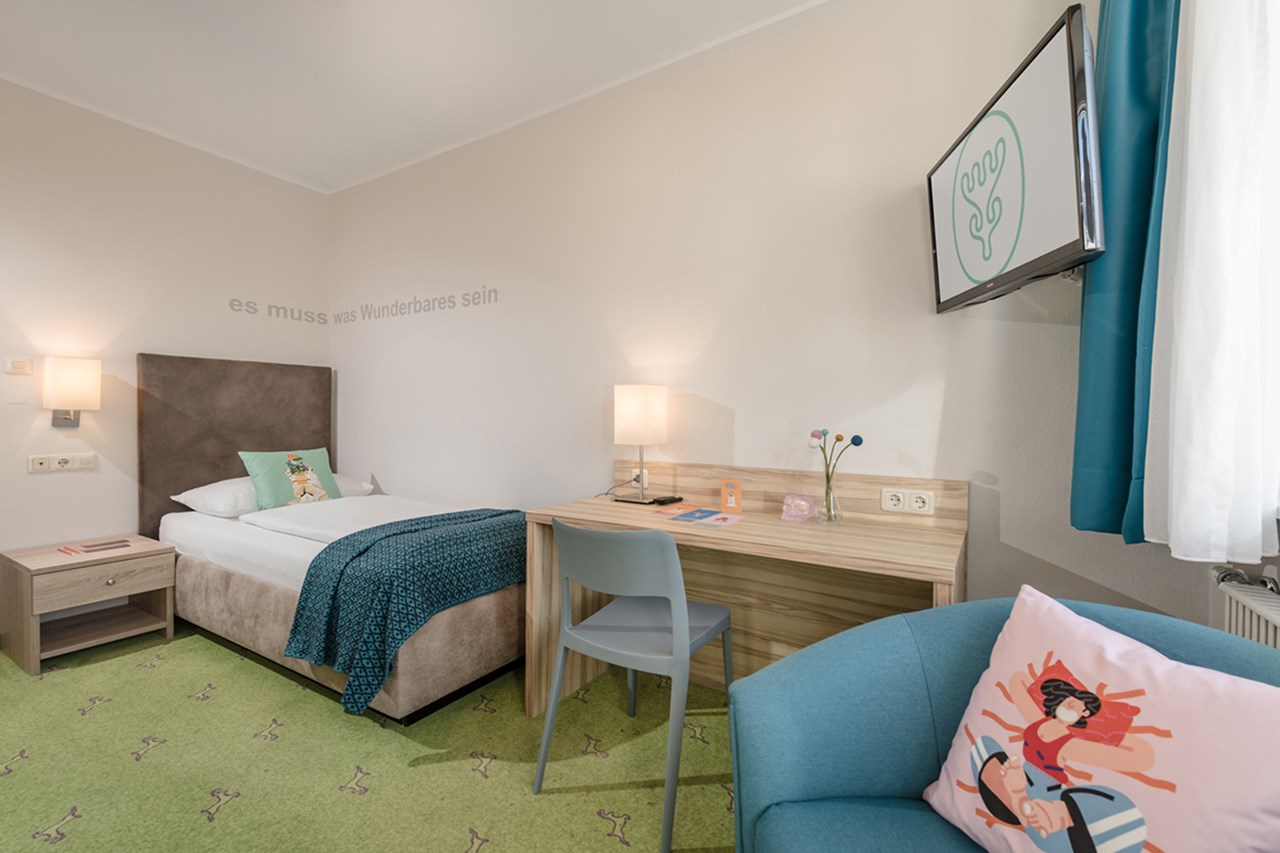 Hotel Blü Zimmerkategorien Einzelzimmer Blü