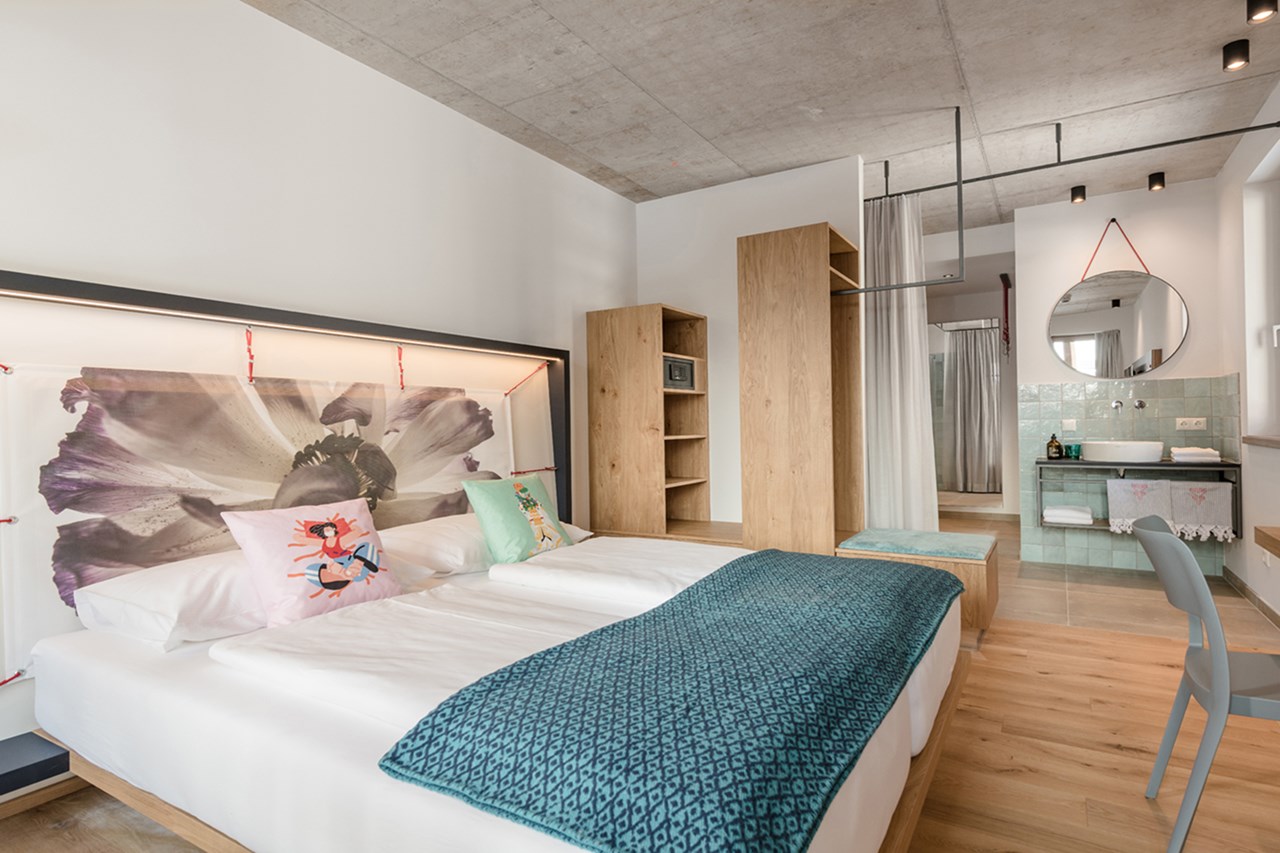 Hotel Blü Zimmerkategorien Doppelzimmer Blü Wow