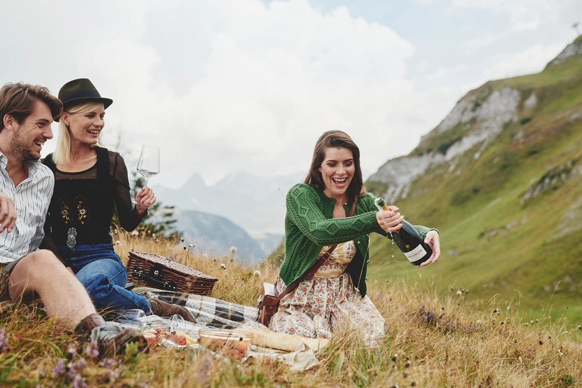 Mountainbikehotel: Burg Hotel Oberlech