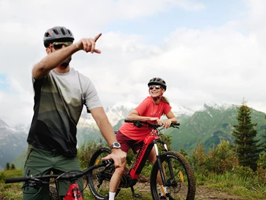 Mountainbikehotel: Biken in Lech am Arlberg  - Burg Hotel Oberlech