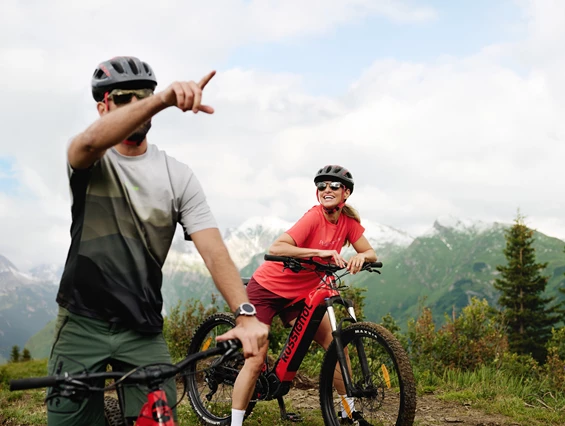 Mountainbikehotel: Biken in Lech am Arlberg  - Burg Hotel Oberlech