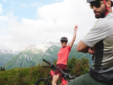 Mountainbikehotel: Biken am Arlberg - Burg Hotel Oberlech