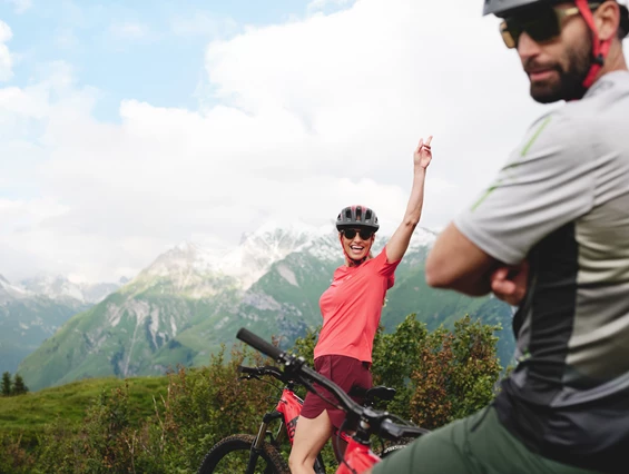 Mountainbikehotel: Biken am Arlberg - Burg Hotel Oberlech
