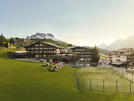 Mountainbikehotel: Burg Hotel Lech am Arlberg - Burg Hotel Oberlech