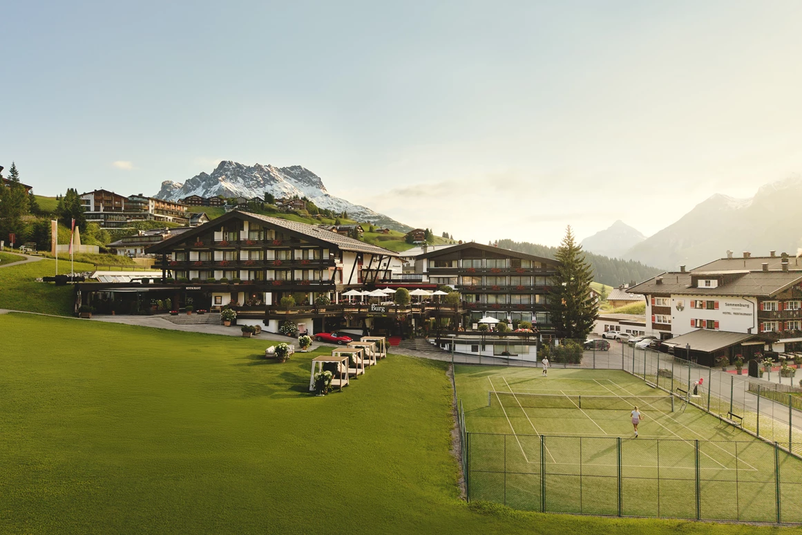 Mountainbikehotel: Burg Hotel Lech am Arlberg - Burg Hotel Oberlech