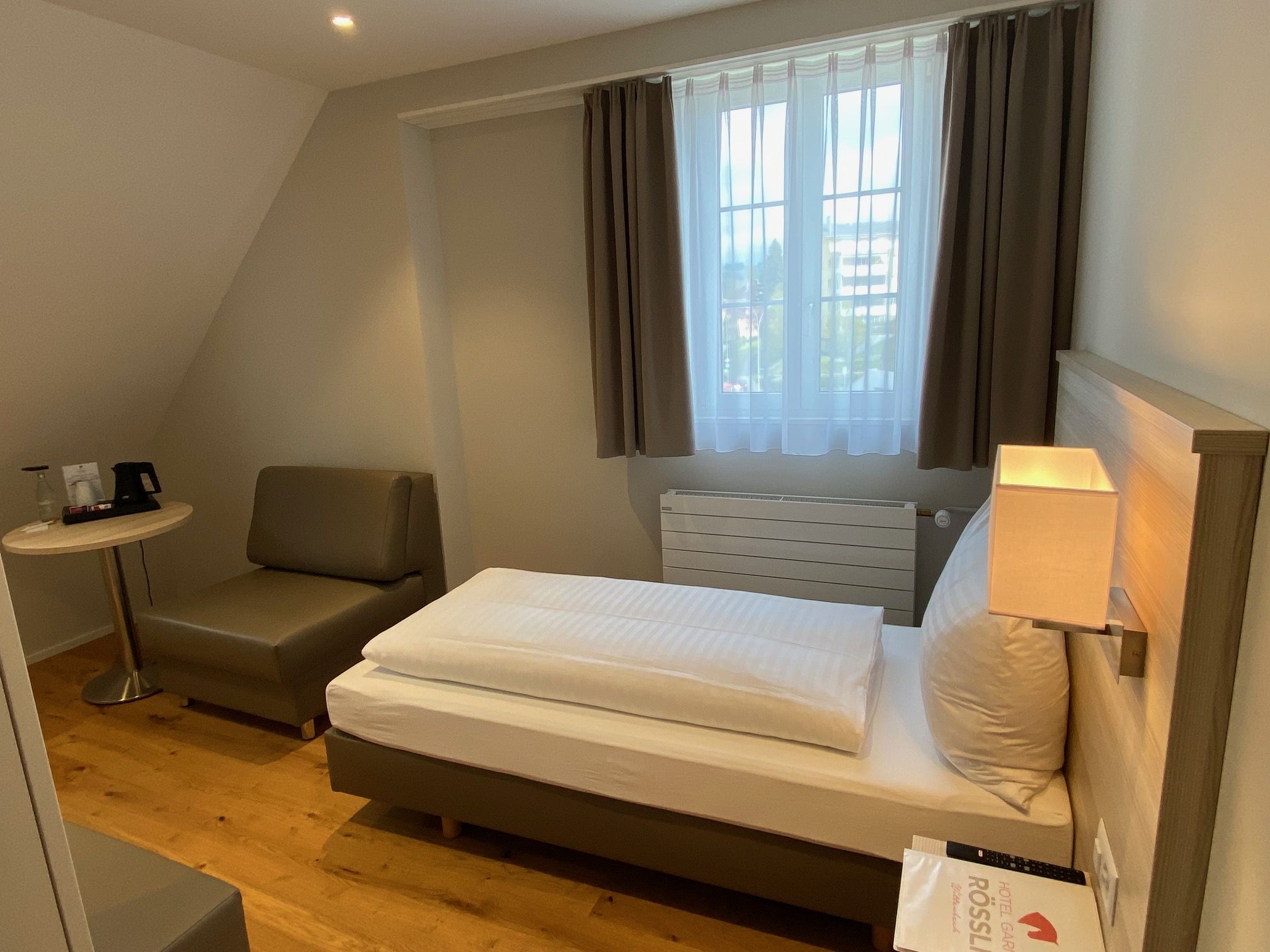 Hotel Garni Rössli Zimmerkategorien Einzelzimmer