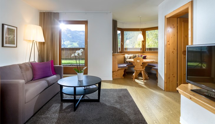 Mountainbikehotel: 50 m2 Appartements mit eigener Sauna - Hotel Goldried