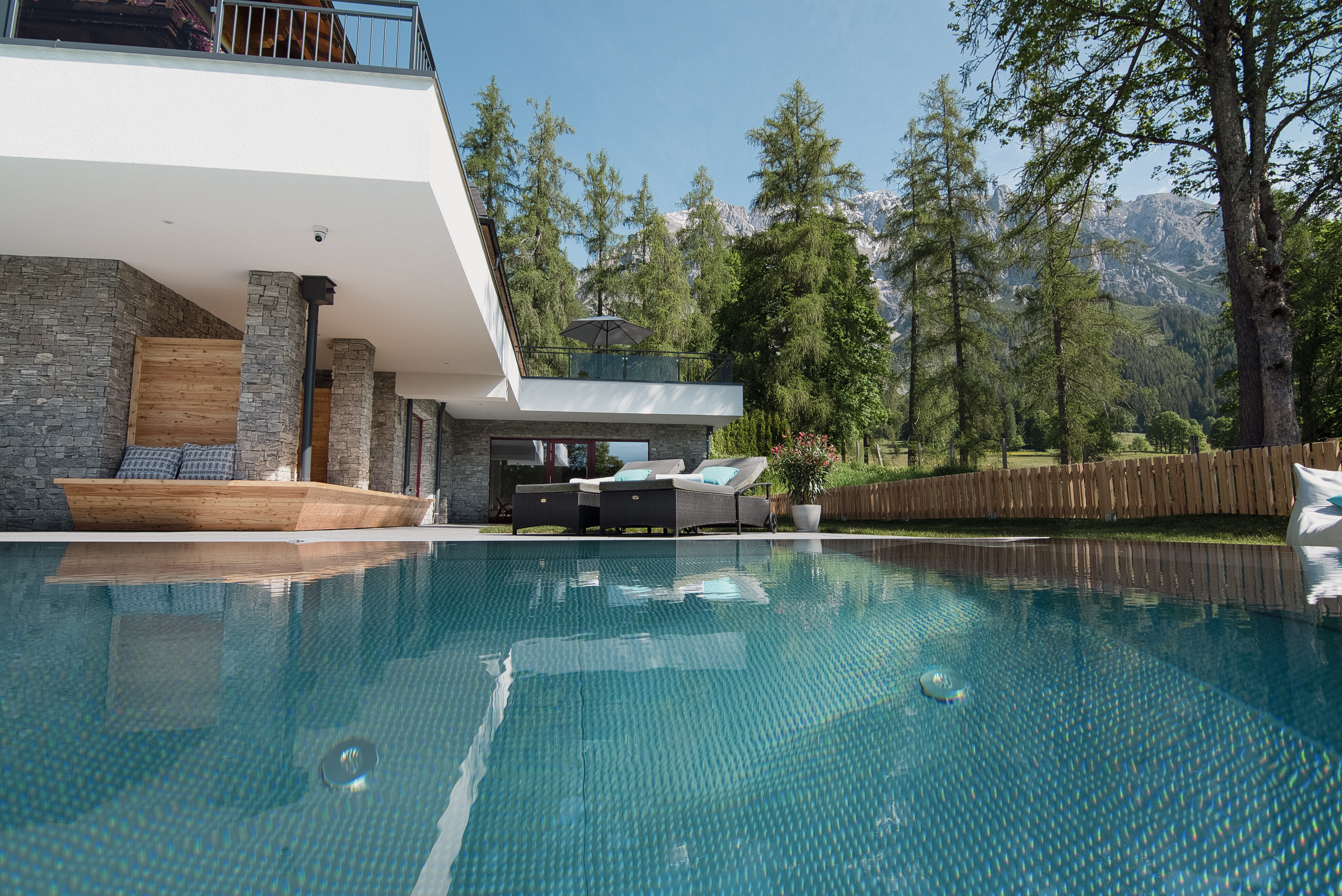 Mountainbike Urlaub - Hotel-Schwerpunkt: Mountainbike & Schwimmen - ganzjährig beheizter Infinitypool - Hotel Rösslhof