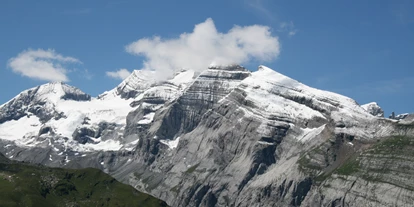 Mountainbike Urlaub - Umgebungsschwerpunkt: Fluss - Brigelser Haus Berge 3421m.u.m. - Hotel Mulin by Amanthos