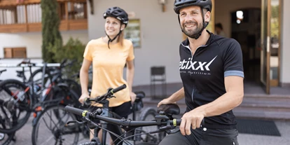Mountainbike Urlaub - Umgebungsschwerpunkt: See - Biker im Hotel Torgglhof in Kaltern - Hotel Torgglhof
