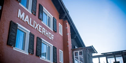 Mountainbike Urlaub - Hotel-Schwerpunkt: Mountainbike & Wandern - Aussenansicht - Hotel & Restaurant Malixerhof