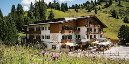 Mountainbike Urlaub - veganes Essen - Sexten Moos - Hotel Monte Cherz  Arabba Dolomiten